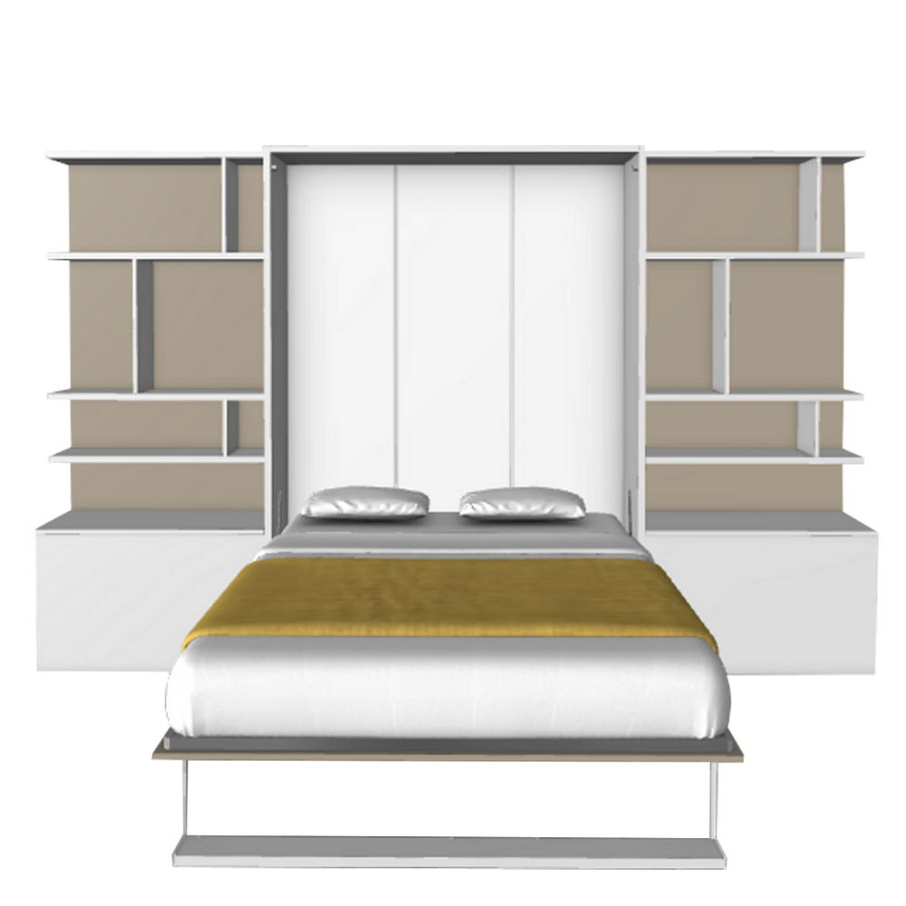 Multimo Royal Schrankbett Set, 3-tlg. inkl. Matratze Multimo Royal Schrankbett Set, 3-tlg. inkl. Matratze